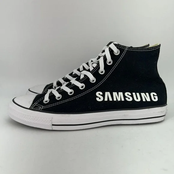 Converse Chuck Taylor All Star Shoes Mens Size 10.5 Samsung Company High Top - Picture 7 of 13